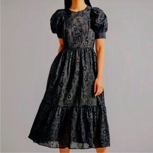 Ted Baker Meganie Elegant Floral  Lace Maxi Dress Sz US 6 Or Ted Sz 2